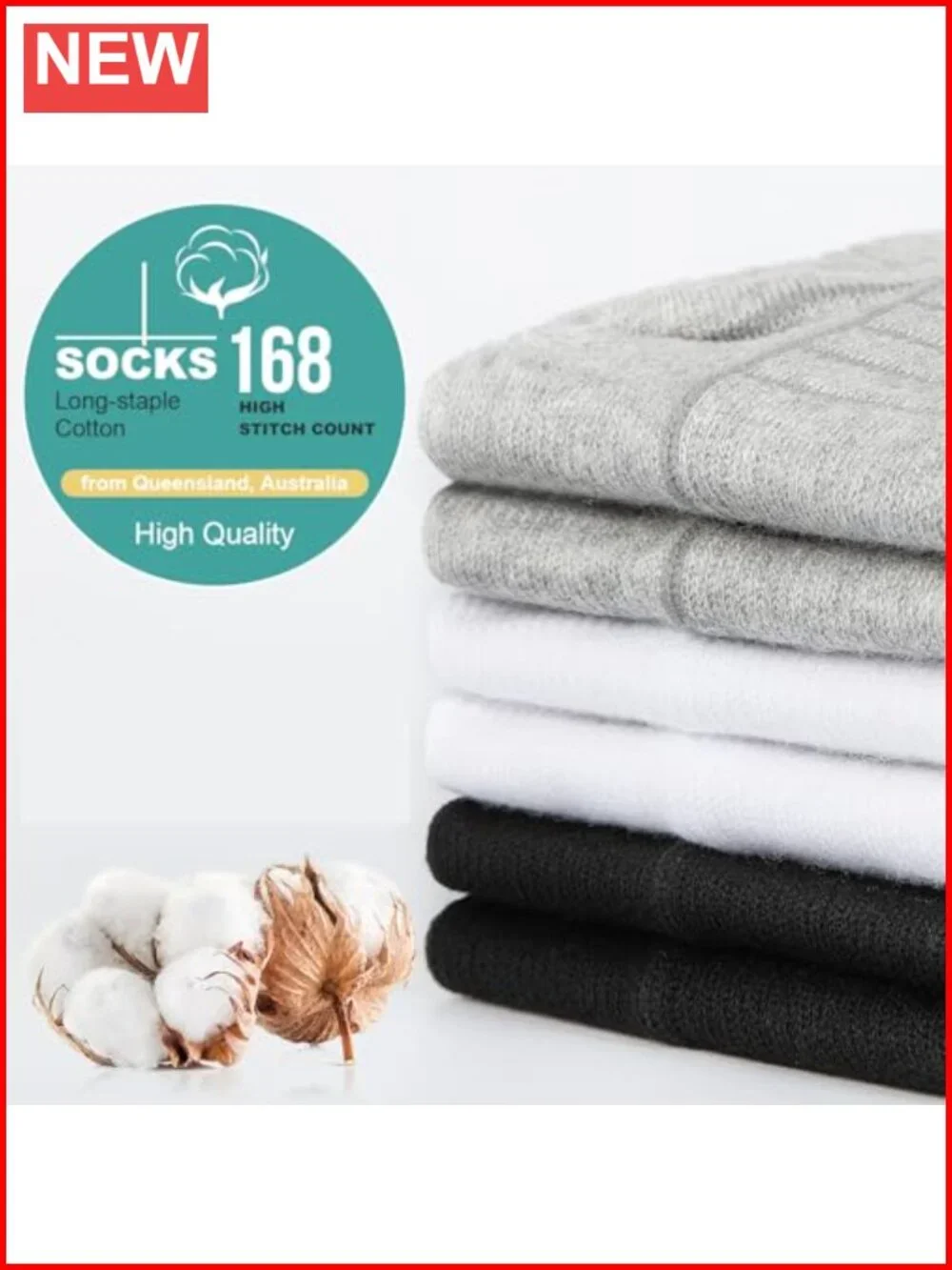 6 Pairs Cushioned Anti-Blister Tab Ankle Socks Running Athletic Low Cut
